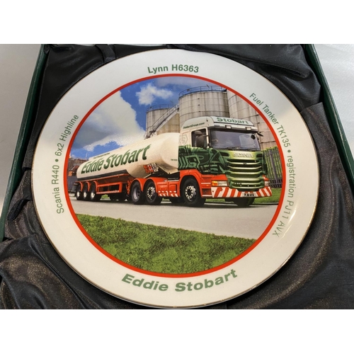 244 - Eddie Stobart Collectors Plate - Lynn, H6363