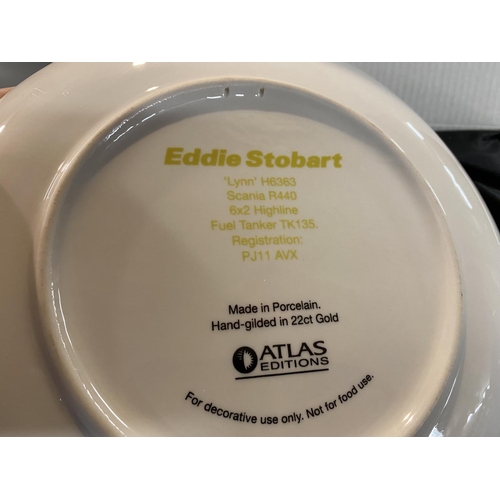 244 - Eddie Stobart Collectors Plate - Lynn, H6363