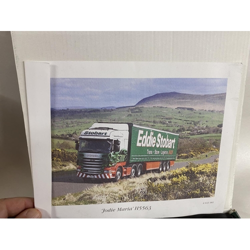 246 - Eddie Stobart Collectors Plate - Jodie Maria H5563