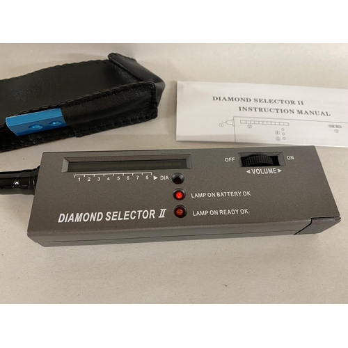 91 - Diamond Tester - New with Instructions, Pouch & Diamond Gauge