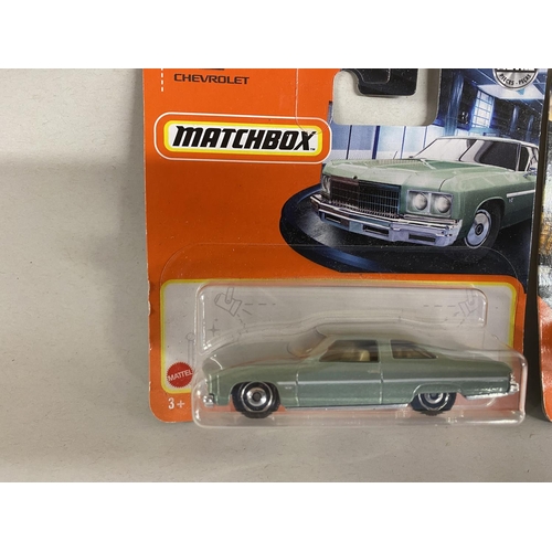 106 - Matchbox Mattel Small Size 1975 Chevy Caprice #86/100 & Volkswagen Golf MK1 #8/100