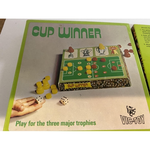 60 - Vintage Vic-toy Cup Winner Game, boxed