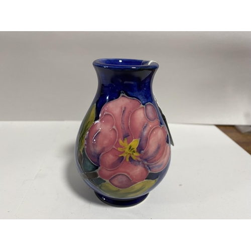 123 - Moorcroft 10cm Magnolia Vase