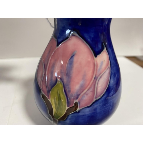 123 - Moorcroft 10cm Magnolia Vase