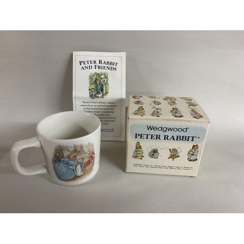 165 - Wedgwood Classic Peter Rabbit Mug with Original Box & Leaflet