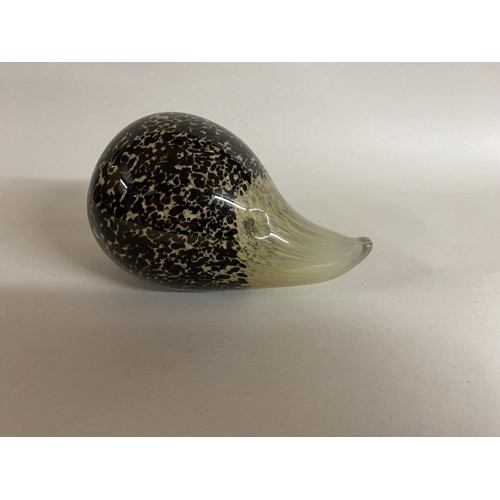 58 - Wedgwood Art Glass Hedgehog Paperweight