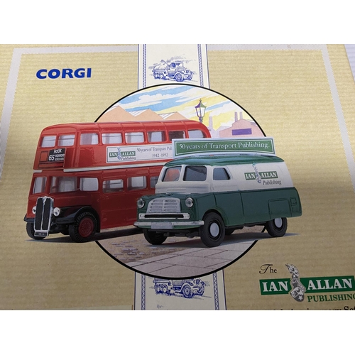 197 - Corgi Bus & Van Set, Boxed