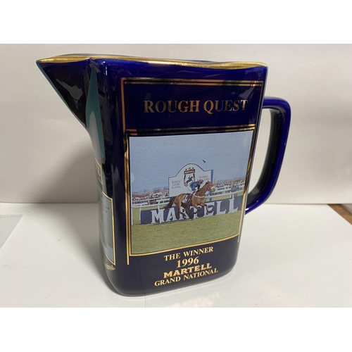 131 - Martell limited Edition Grand National Winners Jug - Rough Quest