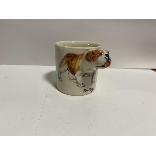 45 - Blue Witch 'Bulldog' Mug (small)