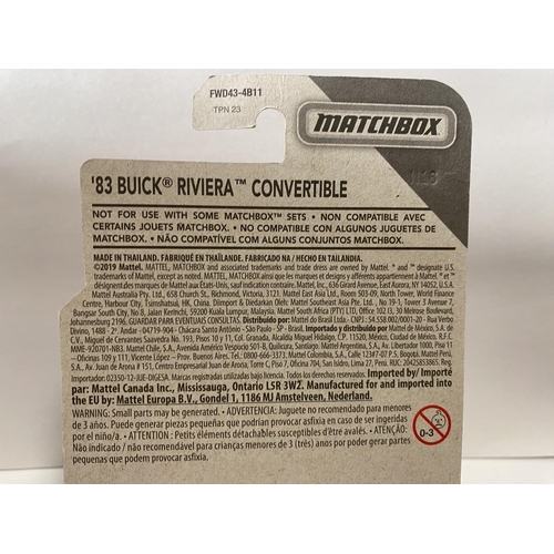 169 - Matchbox 83' Buick Riviera Convertible c2019