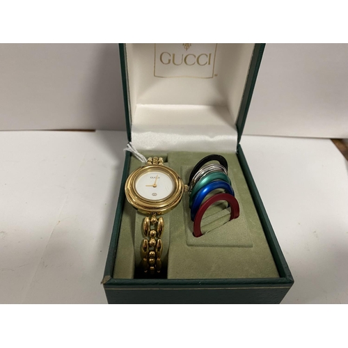 33 - Gucci Watch with Interchangeable Bands