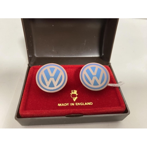 34 - Pair VW Volkswagen Cufflinks