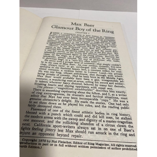 245 - Max Baer Boxing Magazine C1970's, 60 Pages (some stains)