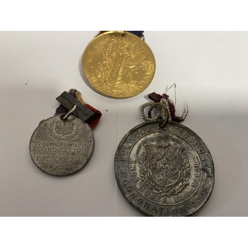 236 - 3 x Vintage Coronation Medals