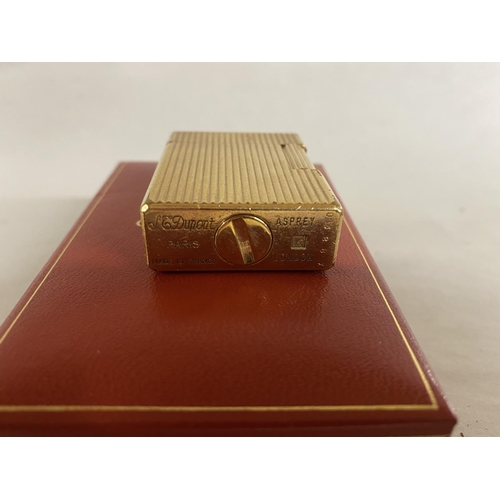 277 - Dupont Lighter retailed by Asprey, numbered 0488X - Working Order, Not original Box