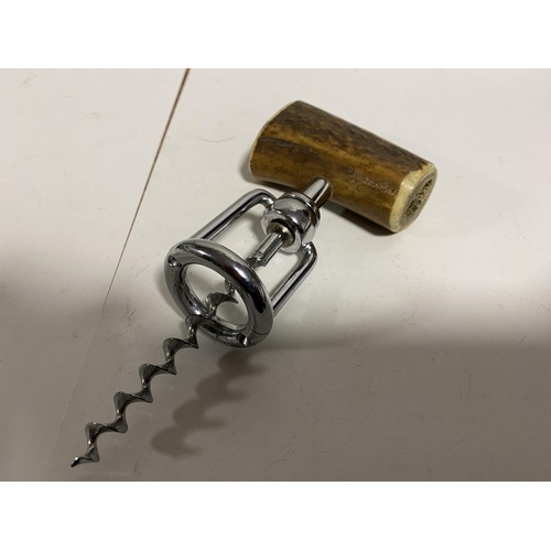 118 - Bone Handled Cork Screw