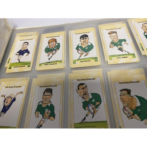 192 - 1995 Rugby World Cup Players Album of Collectors Cards