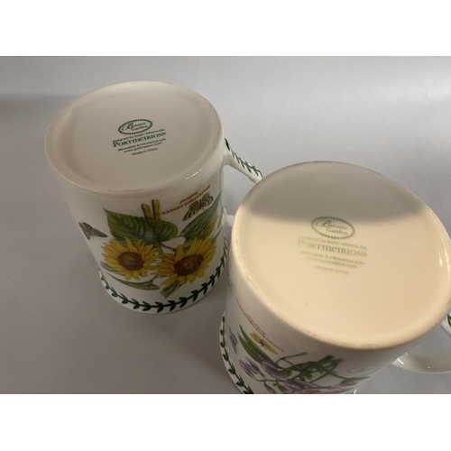 137 - 2 x Portmeirion Botanic Garden Mugs