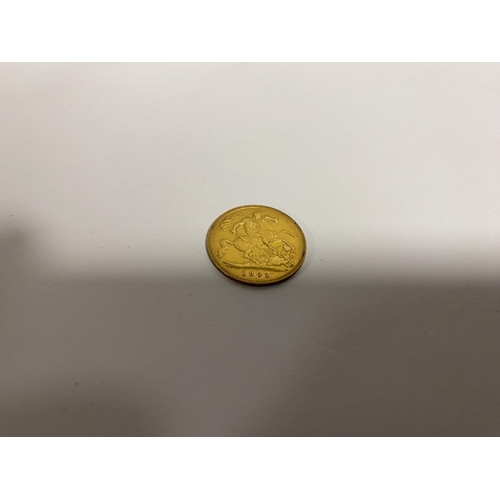 175 - 1903 Half Sovereign Coin