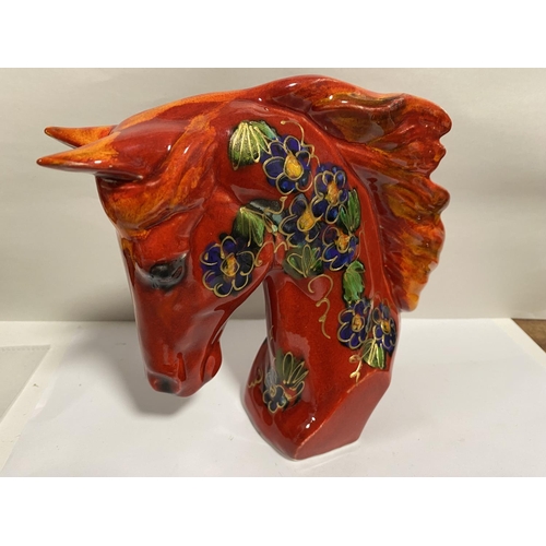 6 - Anita Harris Model of a Horse Head, 7