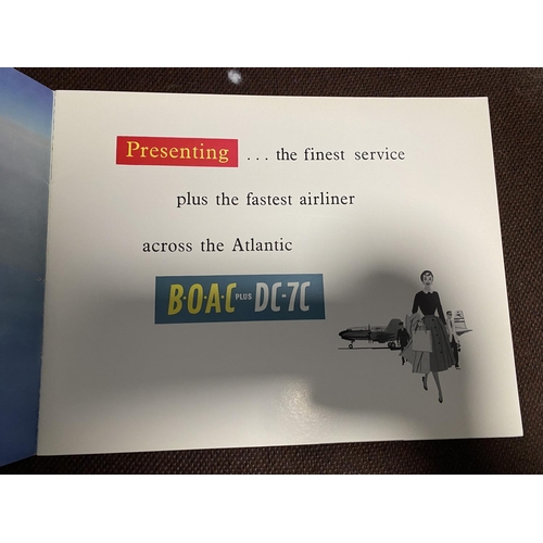 161 - BOAC - DC7 Information Booklet