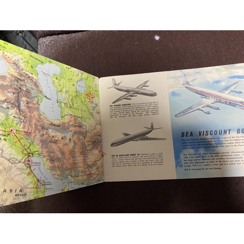 182 - BEA International Route Maps Booklet