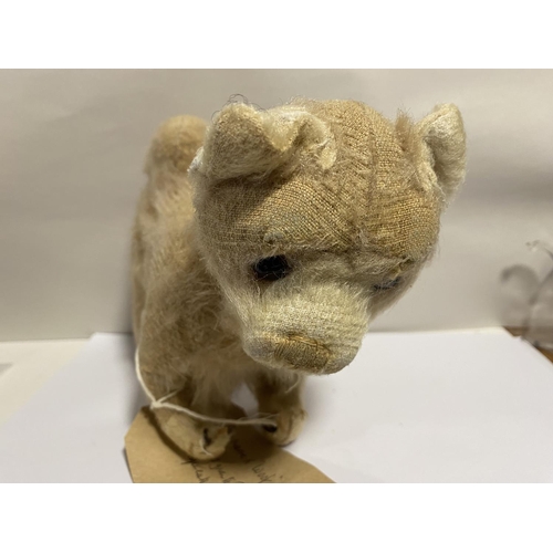 184 - 1930's 'Woof' Soft Toy - Worn Condition