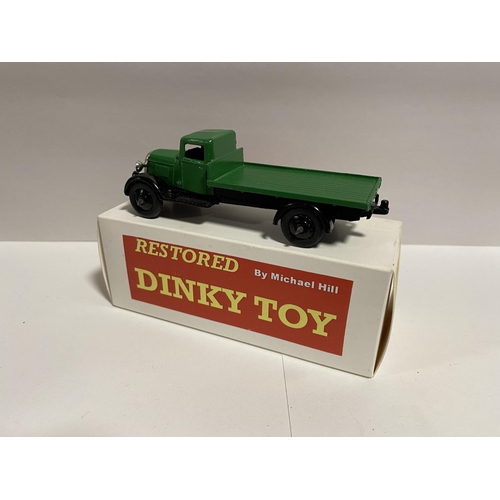 253 - Dinky Restored Flat Bed Lorry 25c