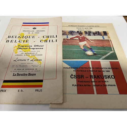 255 - 1960 & 1983 Football Programmes