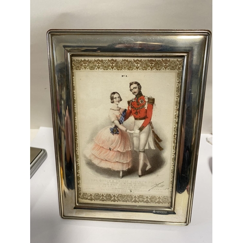 287 - Carrs Hallmarked Silver Photo Frame - 7.5 x 5.5