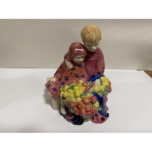 65 - Royal Doulton Mini Street Vendor - Flower Sellers Children HN4907