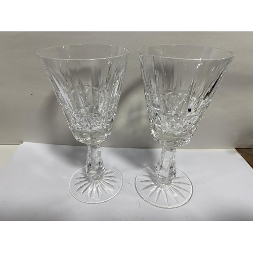 66 - Waterford Crystal Pair of Tramore 5.5