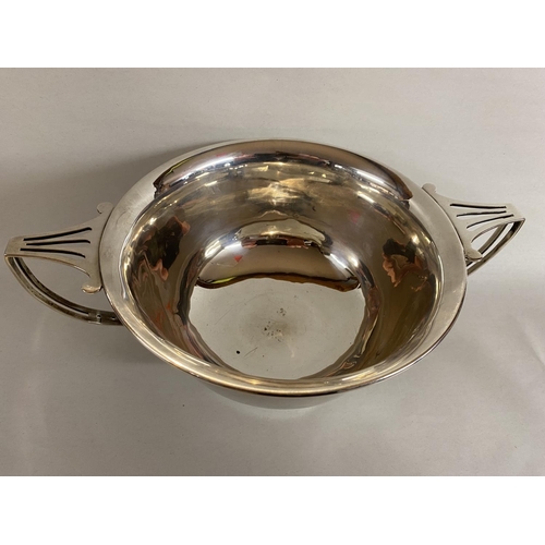 300 - Hallmarked Silver Art Deco Bowl, Sheffield 1922, 10.5