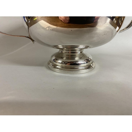 300 - Hallmarked Silver Art Deco Bowl, Sheffield 1922, 10.5