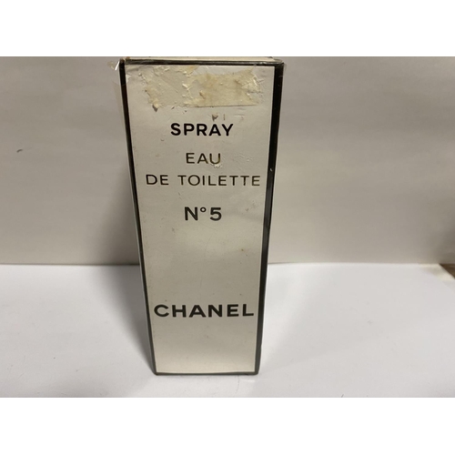90 - Vintage Chanel #5 Eau de Toilette (Unopened)