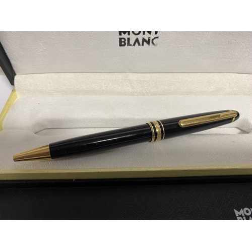 304 - Mont Blanc Meisterstruck Classique Ballpoint Pen, Works Excellent