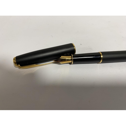 307 - Parker Sonnet Greenwich 2000 Fountain Pen, Never Inked, Small Split in Cap