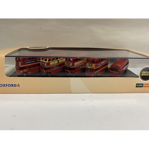 22 - Oxford Editions 'London Bus' Collection - N Gauge