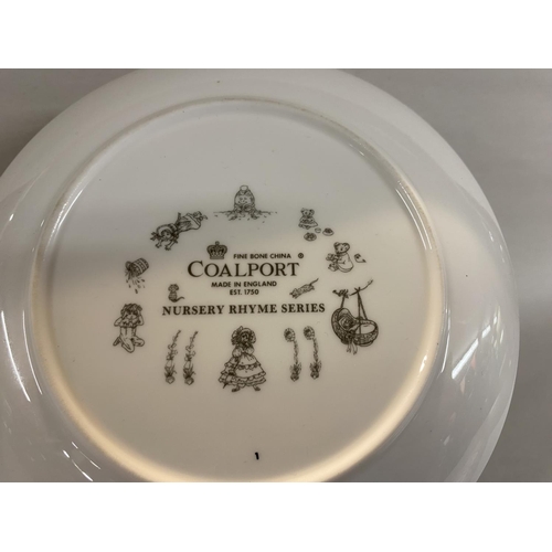 170 - Coalport Nursery Rhyme Series 17cm Humpty Dumpty Plate