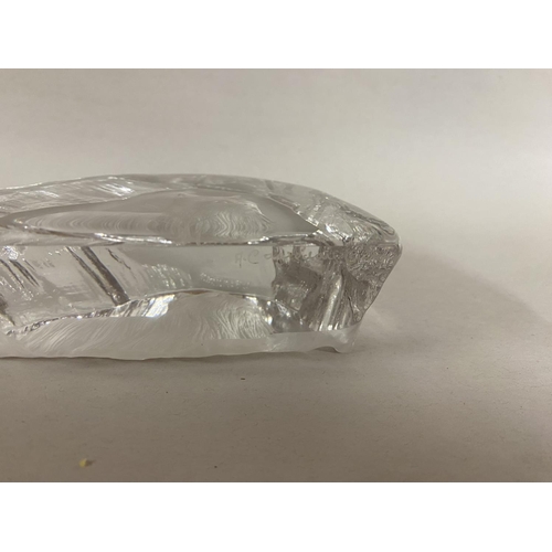 40 - Dartington Crystal Capredoni Yorkshire Terrier Paperweight