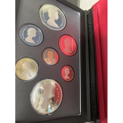 202 - Canadian Mint Proof Coin Set inc. Silver Dollar