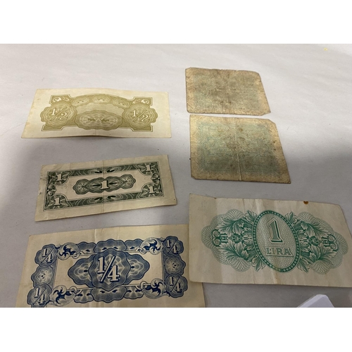 50 - WW11 Occupational Bank Notes x 6