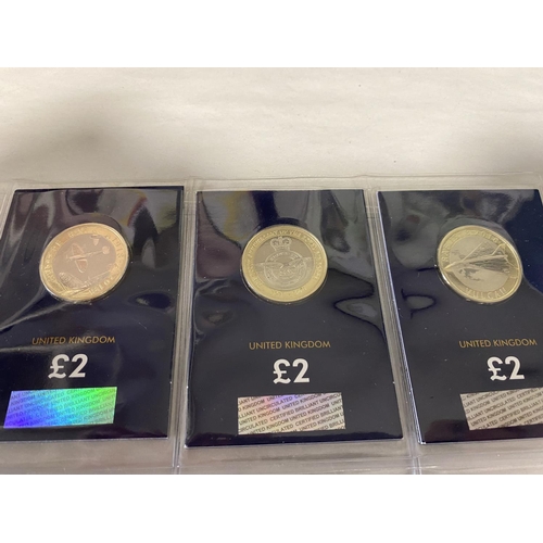 108 - 3 x Military (RAF) £2 Coin Packs