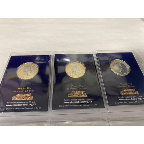 108 - 3 x Military (RAF) £2 Coin Packs