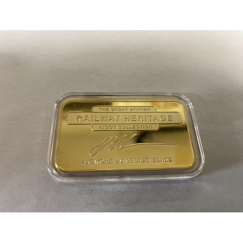 29 - Railway Heritage 'Mallard' Layered Ingot