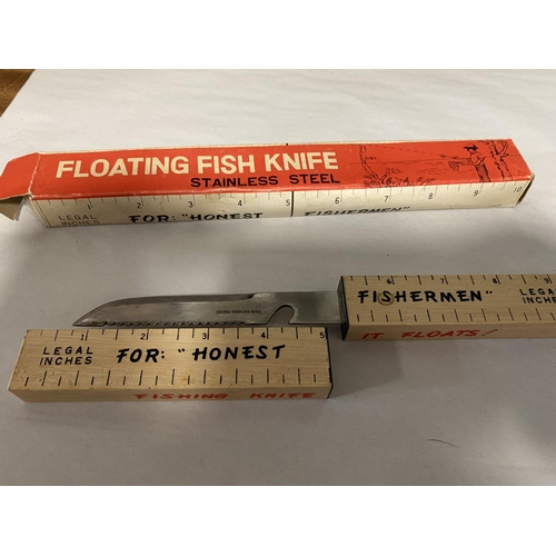 119 - Floating Fishing Knife for Both Honest & Dishonest Fisherman!!