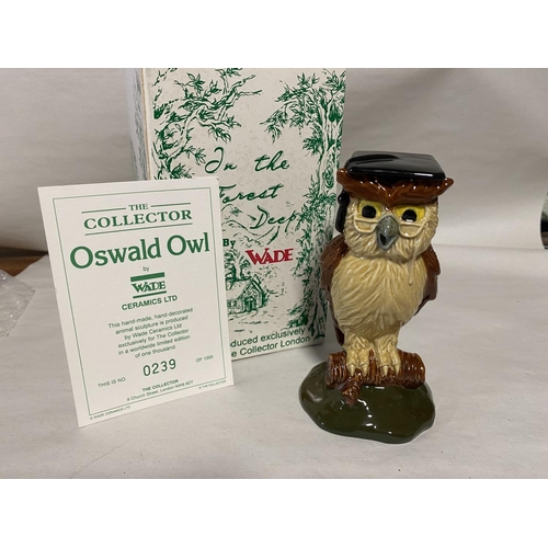 158 - Wade Oswald Owl Limited Edition from In the Forest Series, 5