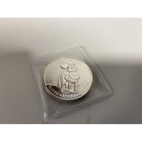 197 - Canadian 1 Ounce .999 Silver Proof Maple