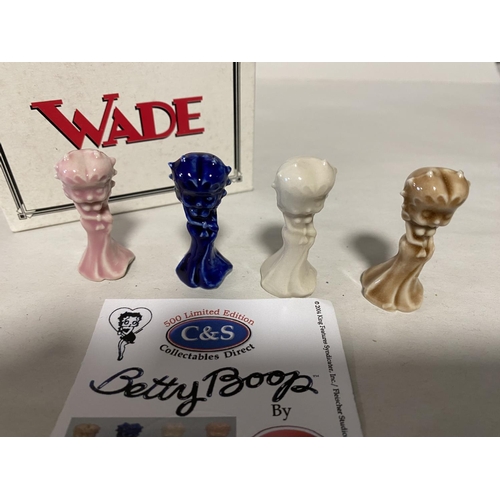 13 - Wade - Betty Boop Limited Edition set of 4 Whimsies