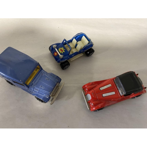 252 - 3 x Majorette (France) Model Cars - Play Worn